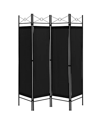 Slickblue 6 Feet 4-Panel Folding Freestanding Room Divider