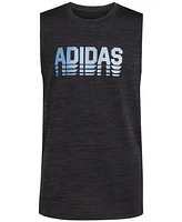 adidas Big Boys Slim-Fit Aeroready Sleeveless Active T-Shirt