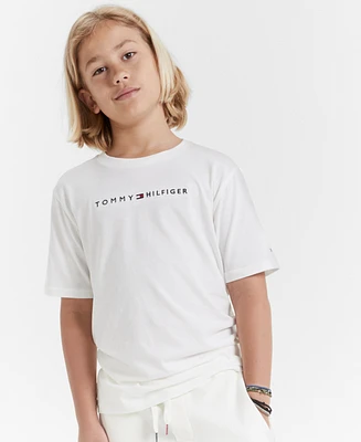 Tommy Hilfiger Big Boys Cotton Logo Essential T-Shirt