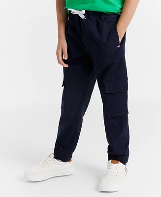 Tommy Hilfiger Little Boys Cargo Twill Joggers