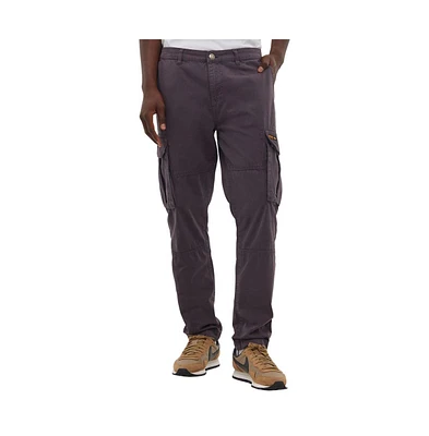 Bench Dna Men's Sergei Regular Fit Twill Cargo Pants