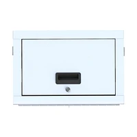 16 Bay Charging Cabinet For Laptop, Chromebook, Locking Charging Station-White