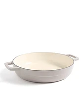 Martha by Stewart Enamel Cast Iron 3.5 Qt Braiser