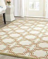 Safavieh Amherst AMT413 Ivory and Light Green 6' x 9' Area Rug