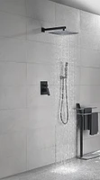 Streamdale Furniture 12 Rain Shower Head Systems Wall Mounted Shower