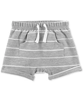 Carter's Baby Boys 3-Pc. Fish Little Sleeveless T-Shirt, Bodysuit & Stripe Shorts Set