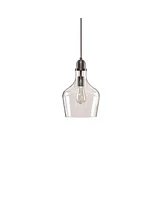 Auburn Bell Shaped Glass Pendant