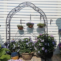 Streamdale Furniture Flexible Metal Garden Arch for Various Events