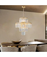 Modern Crystal Chandelier for Dining and Living Room