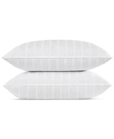 Nautica Cotton Striped 2-Pack Pillows, Standard/Queen