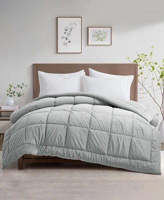 Unikome Plush Velet Quilted Down Alternative Comforter