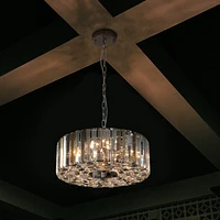 Modern Crystal Chandelier For Living-Room Round Cristal Lamp Luxury Home Decor Light Fixture