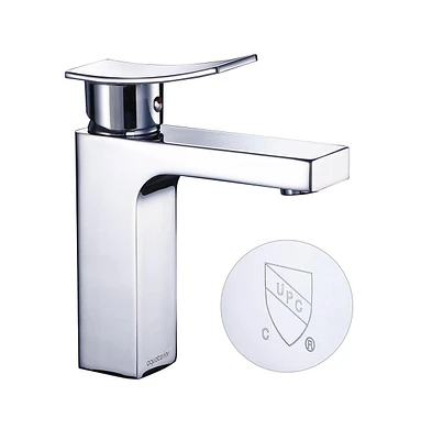 Yescom Aquaterior Modern 1 Hole Bathroom Faucet Vanity Sink Wash Basin Single Handle Kitchen Chr