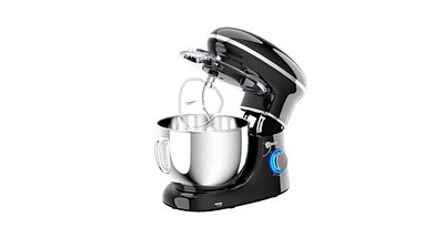 Slickblue 6 Speed 6.3 Qt Tilt-Head Stainless Steel Electric Food Stand Mixer