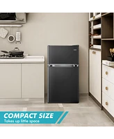 Slickblue 3.2 Cu. Ft Compact Mini Fridge with 5 Temperature Settings