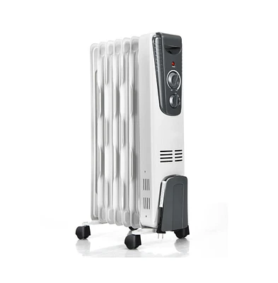 Slickblue 1500W Electric Space Heater with Adjustable Thermostat