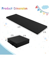 Durable Gym Mat for Home Workouts Non-Slip Exercise Fitness and Yoga