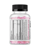 Codeage Immunity Gummies, Vitamin C & Sambucus Black Elderberry Chewable Daily Vitamins Gummy, Echinacea & Propolis, Raspberry Flavor, Gelatin