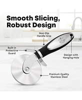 Zulay Kitchen Premium Stainless Steel Large Pizza Cutter Wheel