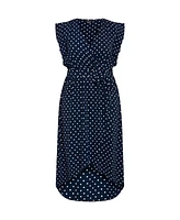 City Chic Women's Fresh Spot Maxi Dress