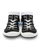 Komuello Infant Boys Breathable Washable Non-Slip Sock Shoes Runner