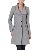 kimi + kai Women's Abbie Boucle Wool Walking Coat