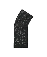 Kate Spade New York Women's Starlight Sparkle wool Oblong Scarf