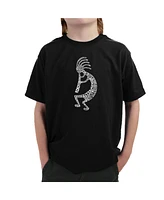 La Pop Art Boys Word T-shirt - Kokopelli