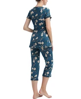 kimi + kai Zadie Maternity Nursing 2-Piece Pajama Set