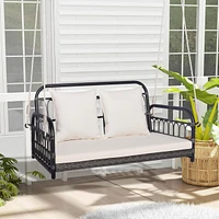 Vebreda 2-Person Outdoor Hanging Chair with Ropes