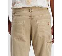 Guess Men's Straight-Fit Cotton Cargo Pants