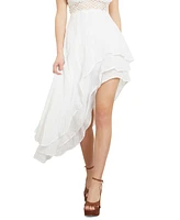 Guess Women's Sleeveless High-Low Danny Dress