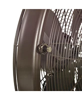 Newair Outdoor Misting Fan and Pedestal Fan Combination, 600 sq. ft. With 3 Fan Speeds and Sturdy All Metal Design, Connects Directly to Your Hose