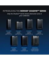 Newair Shadow Series Wine Cooler Refrigerator 12 Bottle & 39 Can Dual Temperature Zones, Freestanding Mirrored Wine and Beverage Fridge with Double-La