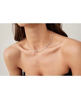 T Shape Zirconia Tennis Choker Necklace