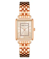 Anne Klein Women's Quartz Rose Gold-Tone Alloy Bracelet Watch
