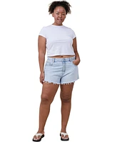 Cotton On Women's Cheeky Denim Short