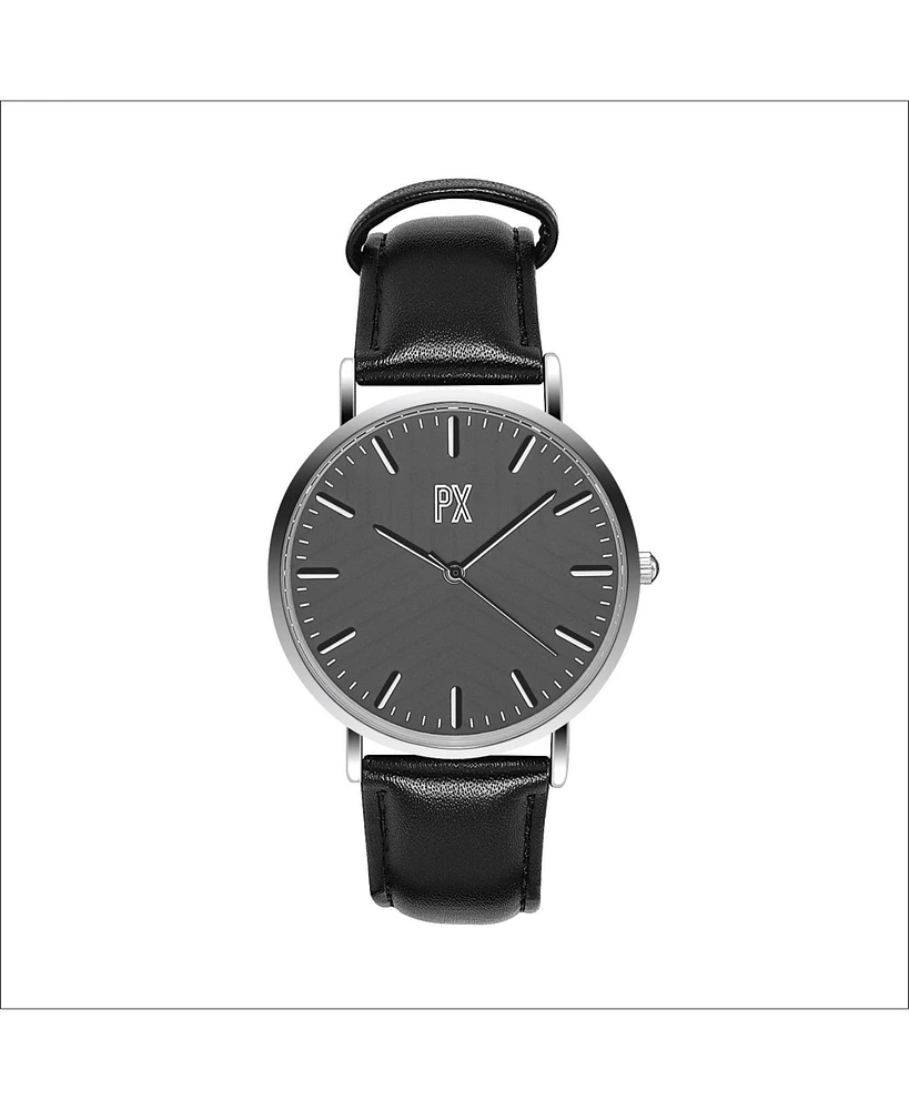 Px Terry Leather Strap Watch