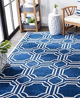 Safavieh Amherst AMT411 Navy and Ivory 10' x 14' Area Rug