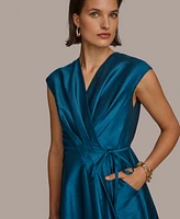 Donna Karan Women's A-Line Wrap Dress