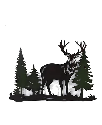 Fc Design 20"W Deer Wall Plaque Decoration Home Decor Perfect Gift for House Warming, Holidays and Birthdays