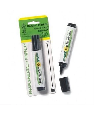 Dp Industries Clip Strip Garden Marker Pen, Black, 1.2mm Tip