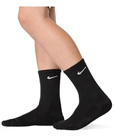 Nike Big Kids' Cushioned Crew Socks, 6 Pairs