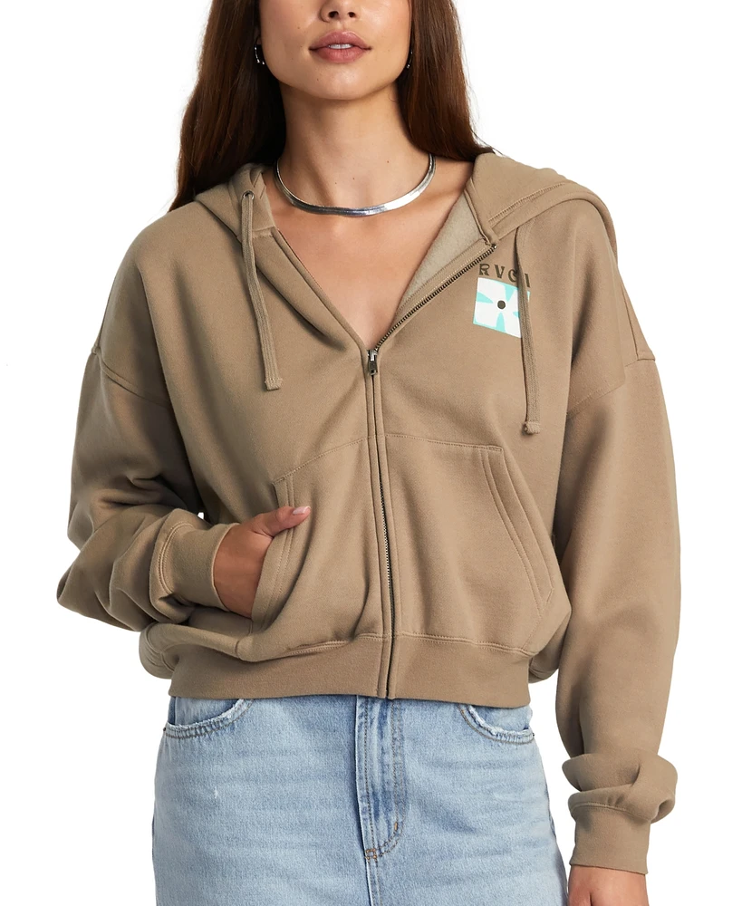 Rvca Juniors' Court Zip Hoodie