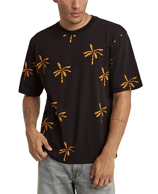 G-Star Raw Men's Musa Palm Tree Graphic T-Shirt