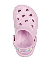 Skechers Toddler Girls' Foamies: Light Hearted Casual Slip-On Clog Shoes from Finish Line