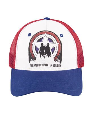 Marvel Men's Falcon And Winter Solider Uncle Trucker Baseball Cap