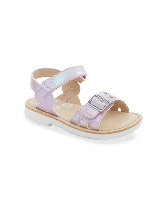 Stride Rite 360 Little Girls Colette Dual Adjusting Buckle And Strap For A Wider Fit Shoe