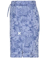 Hurley Big Girls Printed Chambray Pull-On Skirt