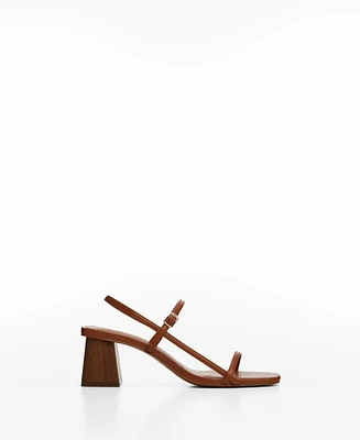 Mango Women's Block-Heel Sandals